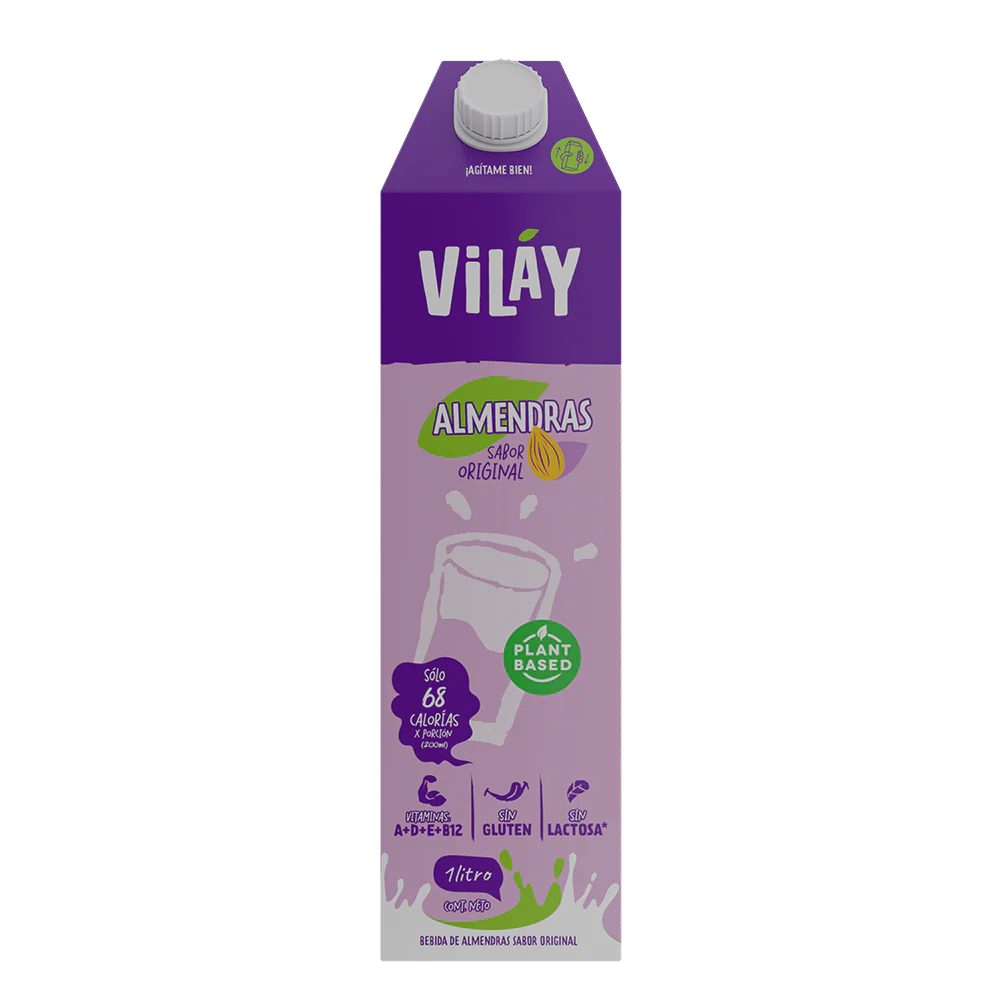 alimento de almendras original 1 lt 12und alimento de almendras original 1 lt 12und