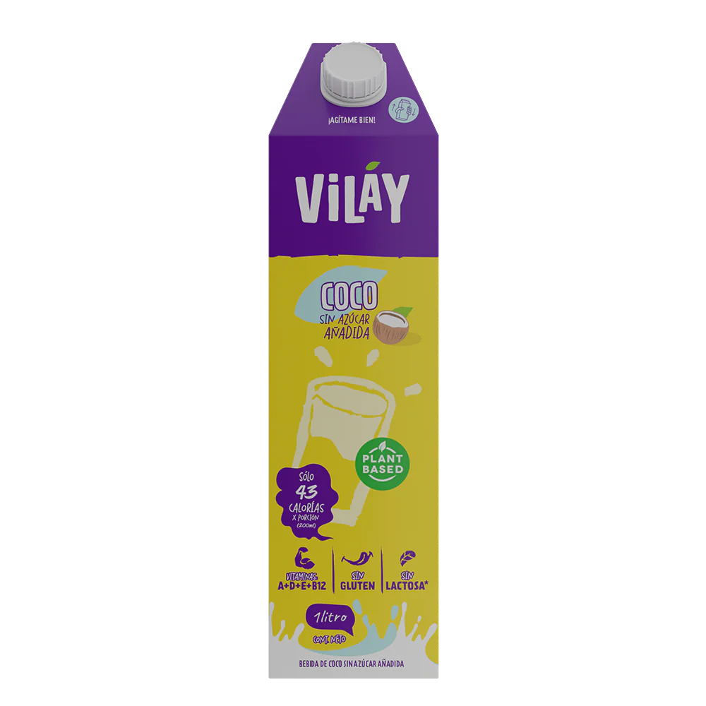 alimento de coco sin azucar 1 lt 12und alimento de coco sin azucar 1 lt 12und