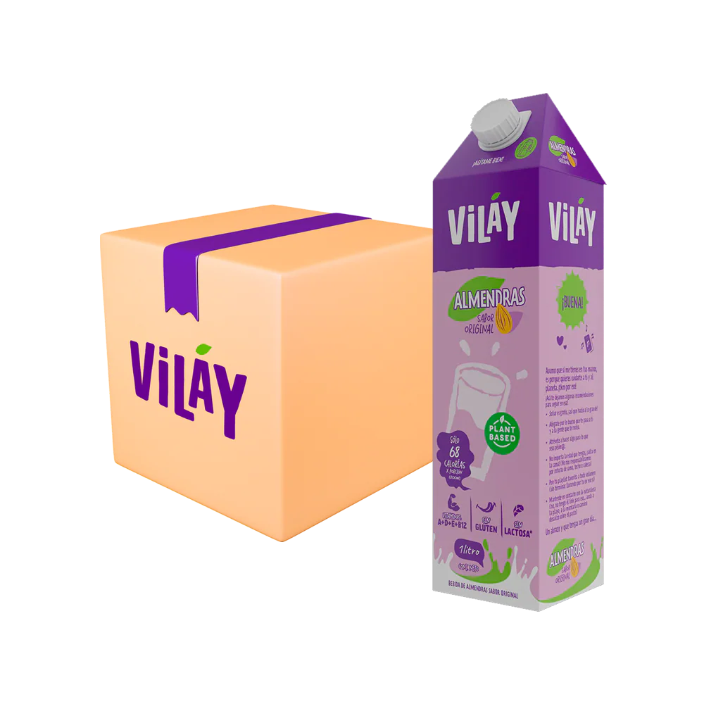 alimento de almendras original 1 lt 12und alimento de almendras original 1 lt 12und