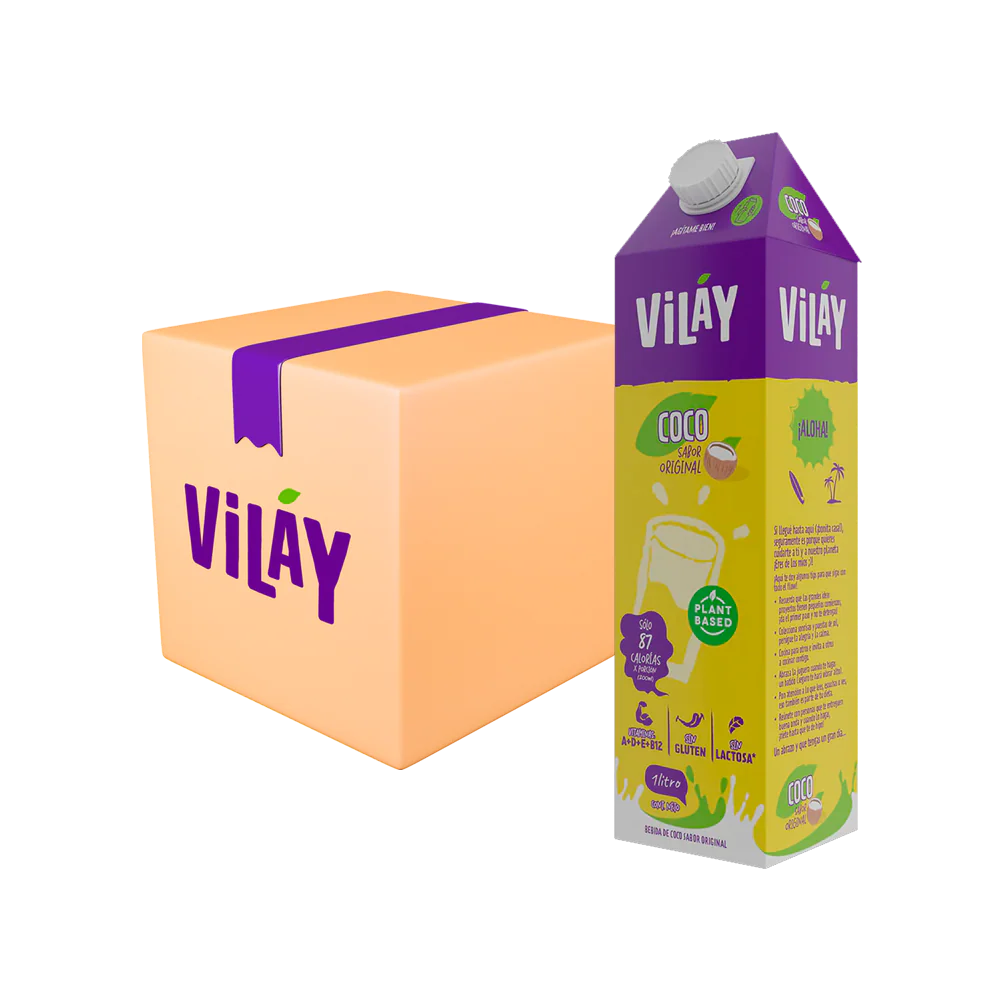 alimento de coco original 1 lt 12und alimento de coco original 1 lt 12und