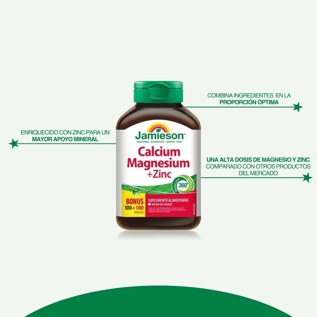 calcium magnesium + zinc, 200 tabletas calcium magnesium + zinc, 200 tabletas