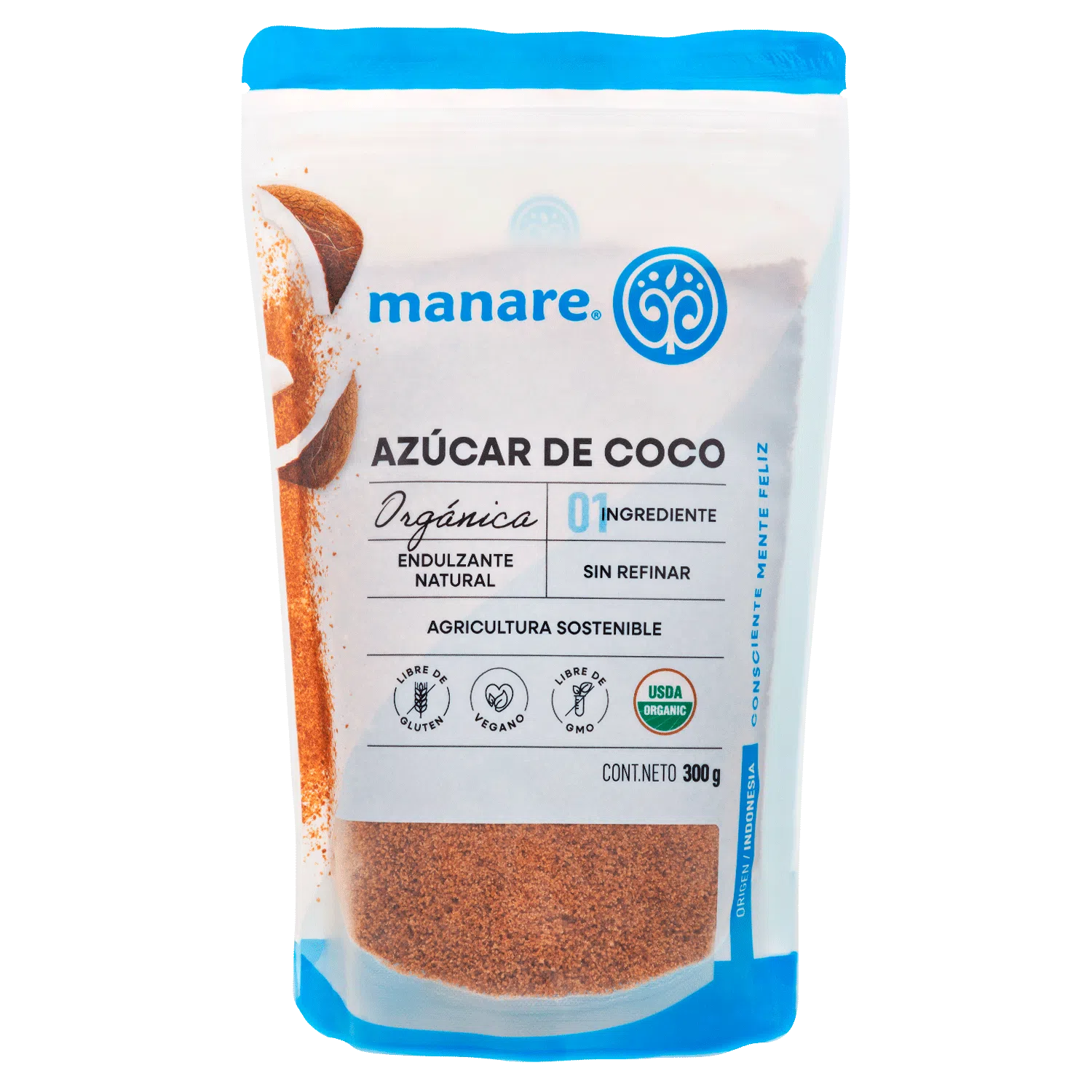 azúcar de coco orgánica 300 g azúcar de coco orgánica 300 g