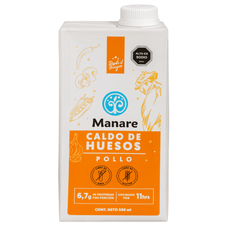 caldo de huesos de pollo 500 ml caldo de huesos de pollo 500 ml