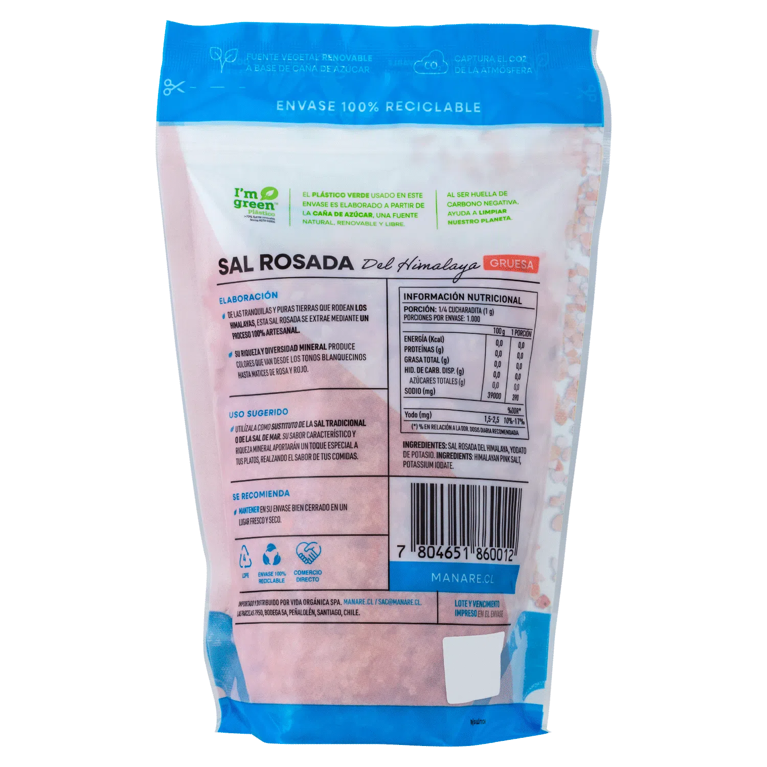 sal rosada del himalaya gruesa 1 kg sal rosada del himalaya gruesa 1 kg