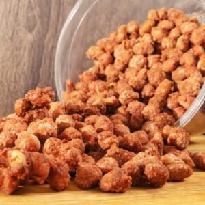 mani confitado naranja